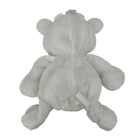 Vintage Fisher Price Puffalumps White Cow 16" Plush Puffalump Stuffed Animal 80s - Picture 4 of 8